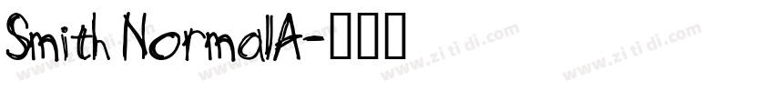 Smith NormalA字体转换